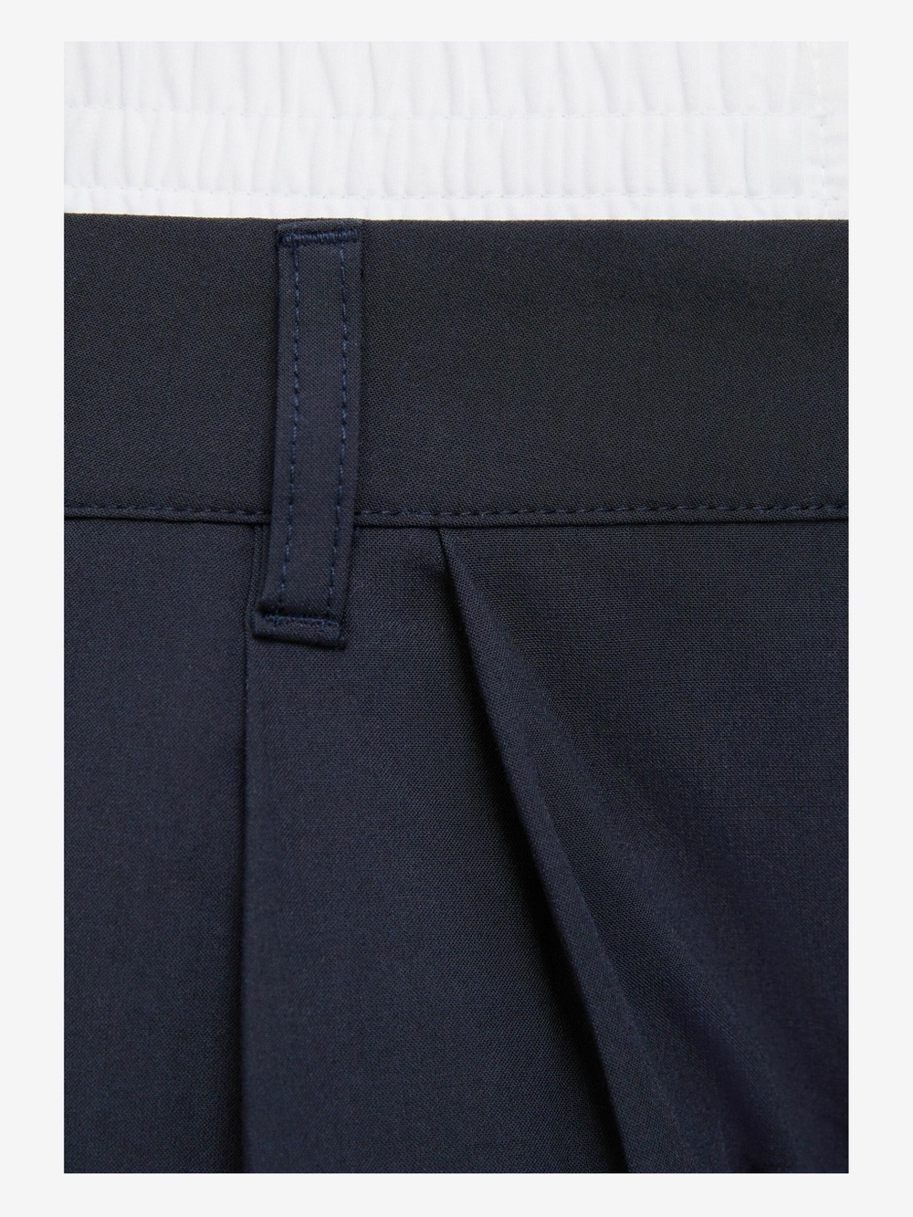 NWT Bershka Navy Wide-Leg Tailored
Trousers - Picture 5 of 11